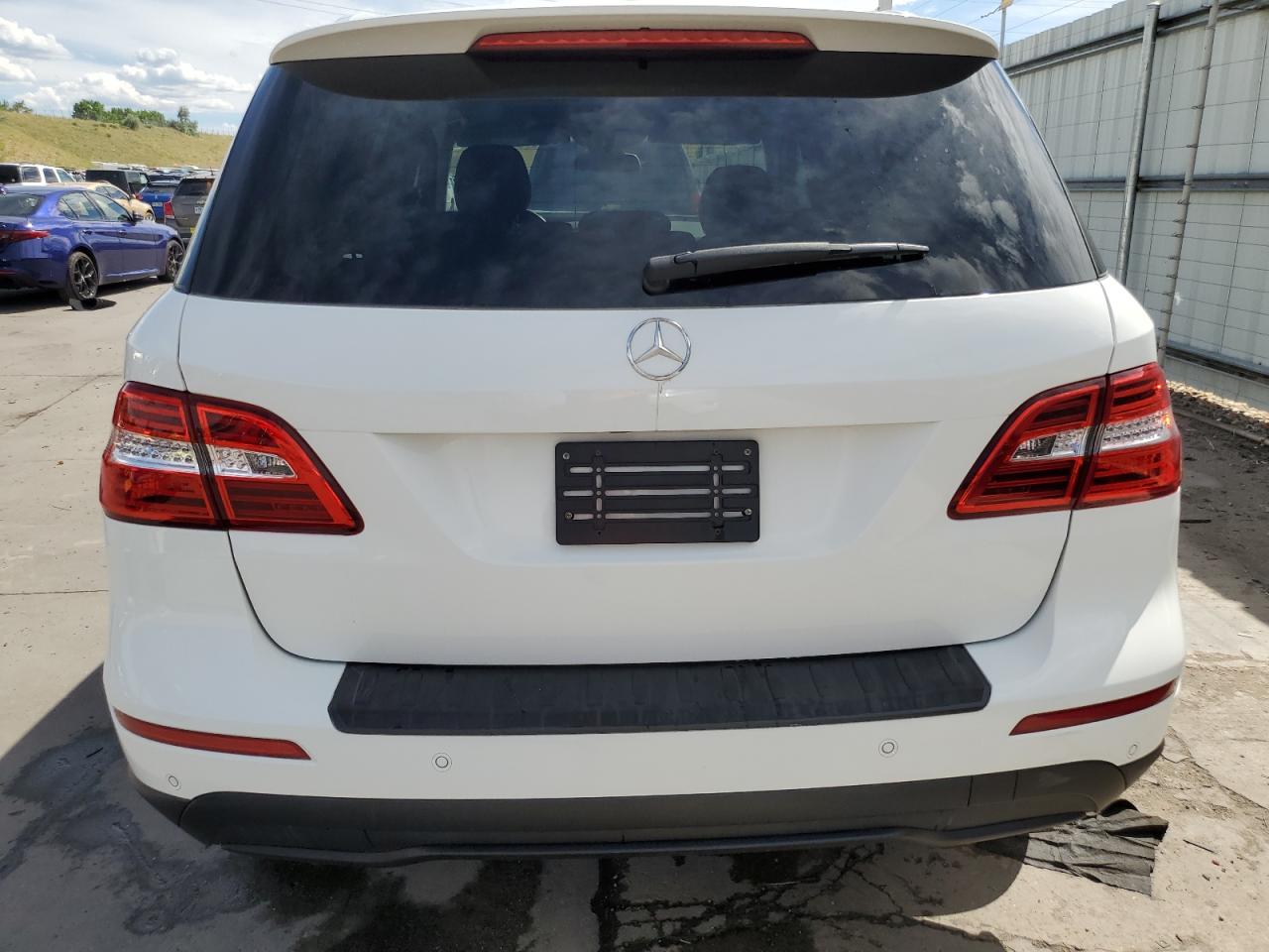 2014 Mercedes-Benz M-klasse VIN 4JGDA2EB3EA345430 Copart auction photo, front end / side damage thumbnail 6