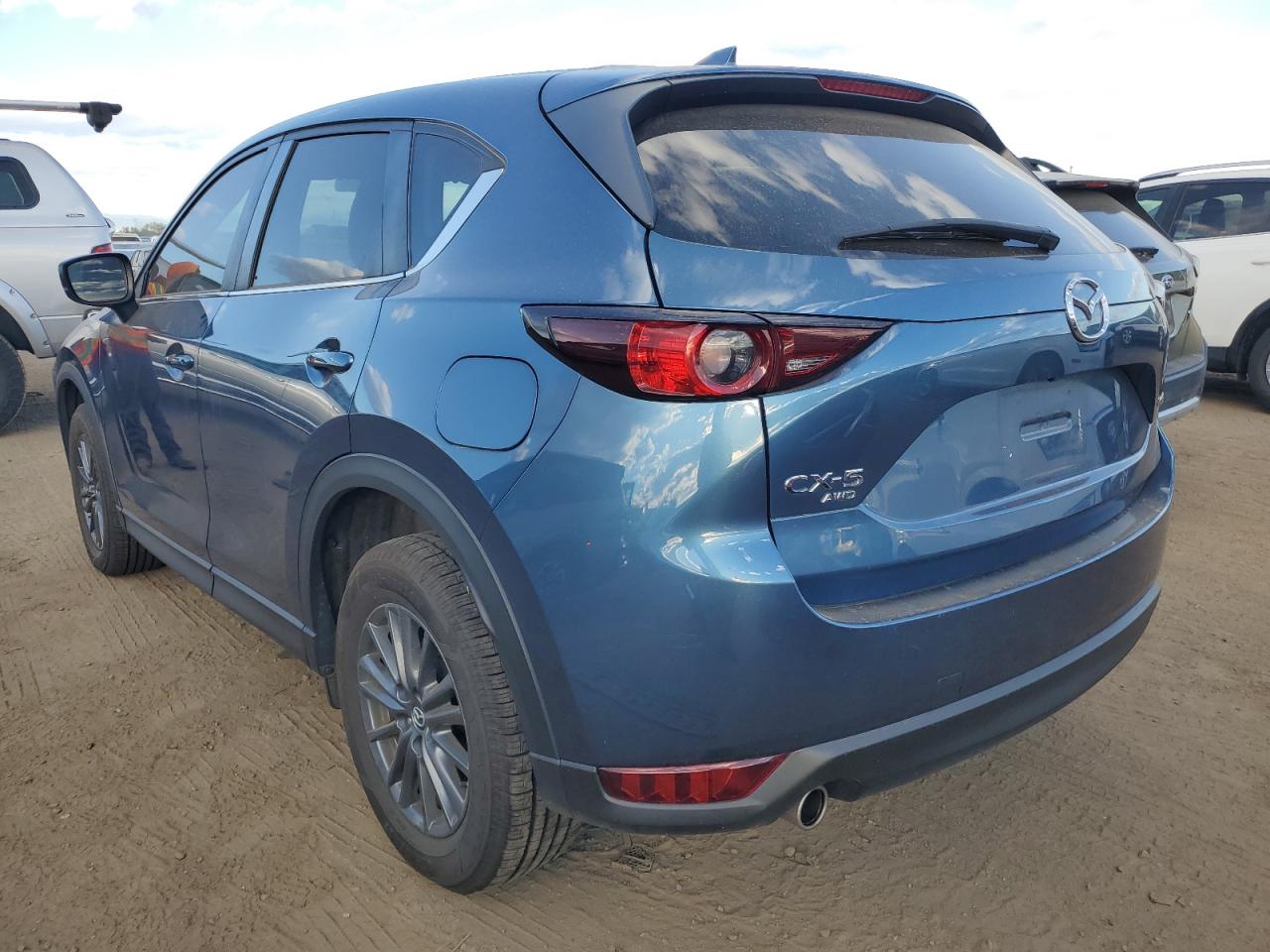 2020 Mazda CX-5 VIN JM3KFBCM5L0804226 Copart auction photo, front end damage thumbnail 2