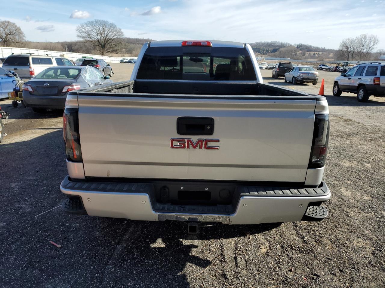 2017 GMC Sierra VIN 3GTU2NEC3HG316883 Copart auction photo, front end damage thumbnail 6
