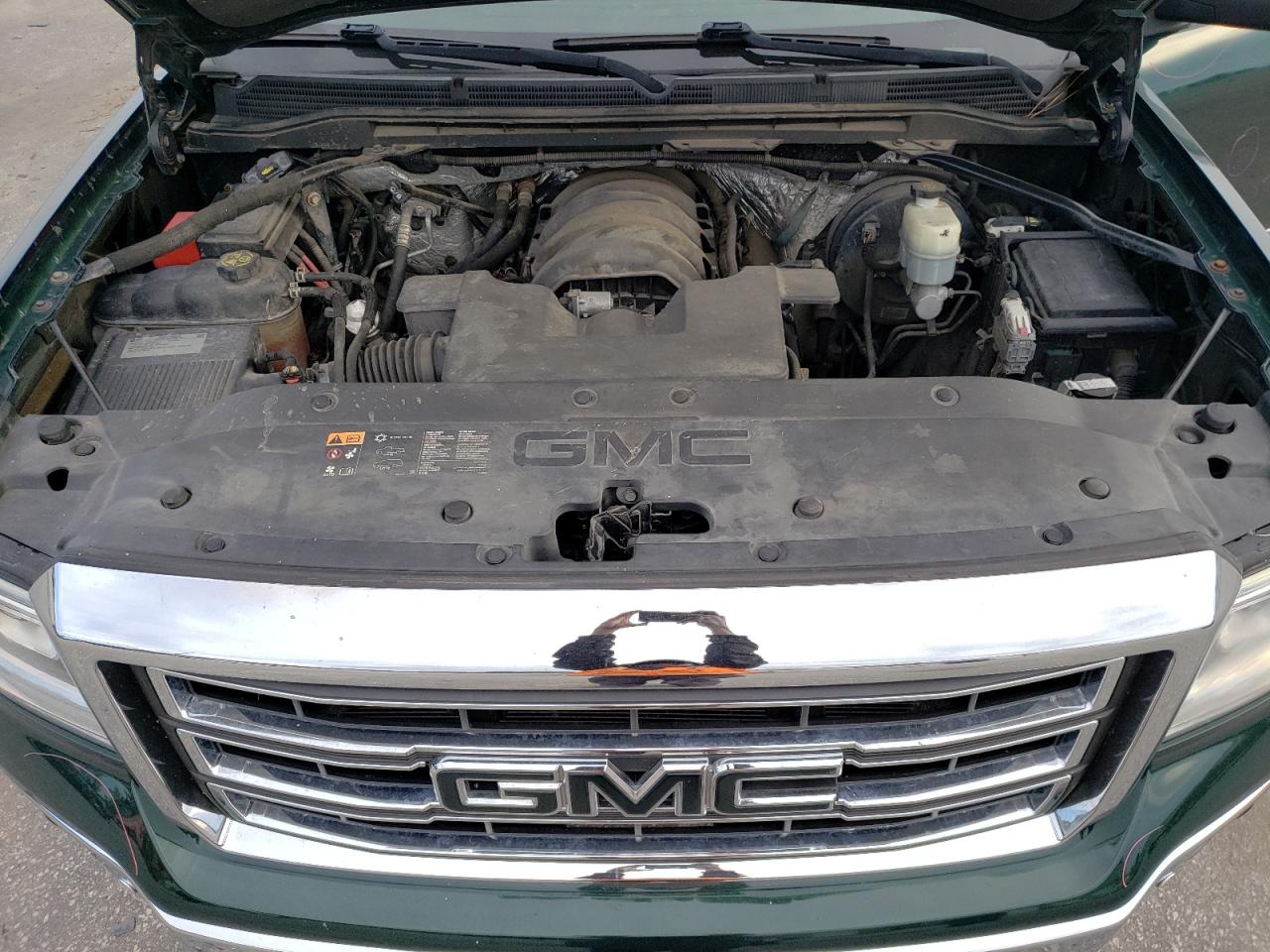 2015 GMC Sierra VIN 3GTU2VEC3FG120892 Copart auction photo, undercarriage damage thumbnail 11