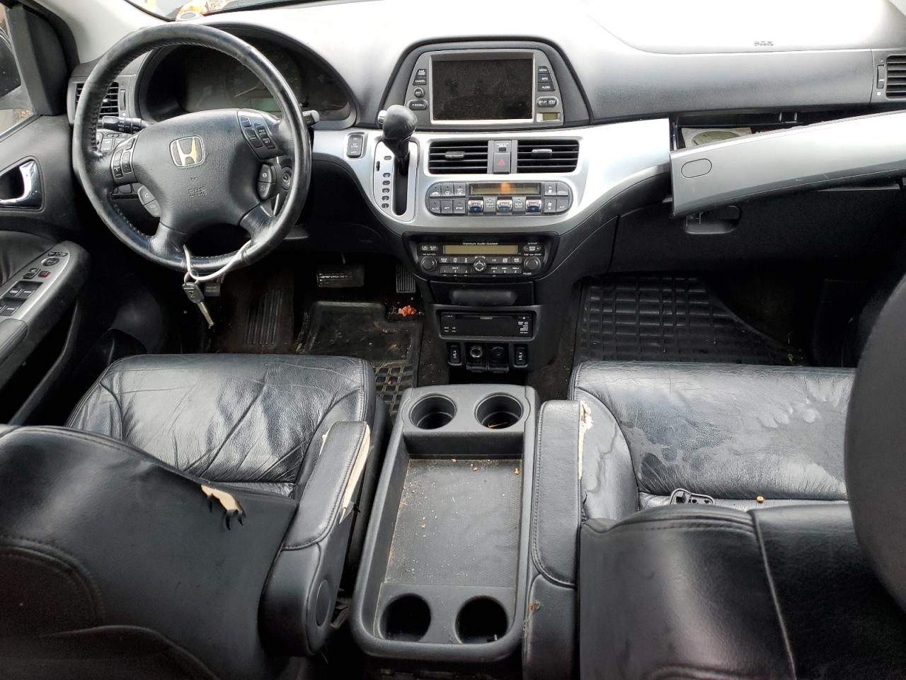 2008 Honda Odyssey VIN 5FNRL38918B116405 Copart auction photo, rear end / side damage thumbnail 8
