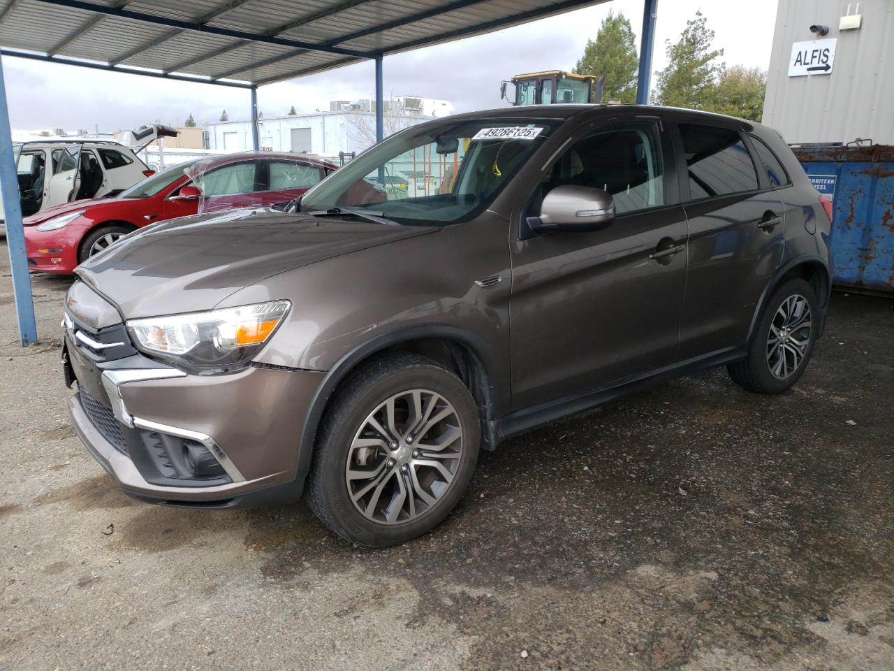 2018 Mitsubishi Outlander VIN JA4AR3AU4JU020818 - Copart auction photo