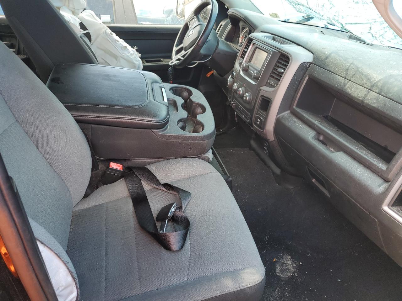 2021 RAM 1500 VIN 3C6RR7KT6MG574267 Copart auction photo, all over / rollover damage thumbnail 7