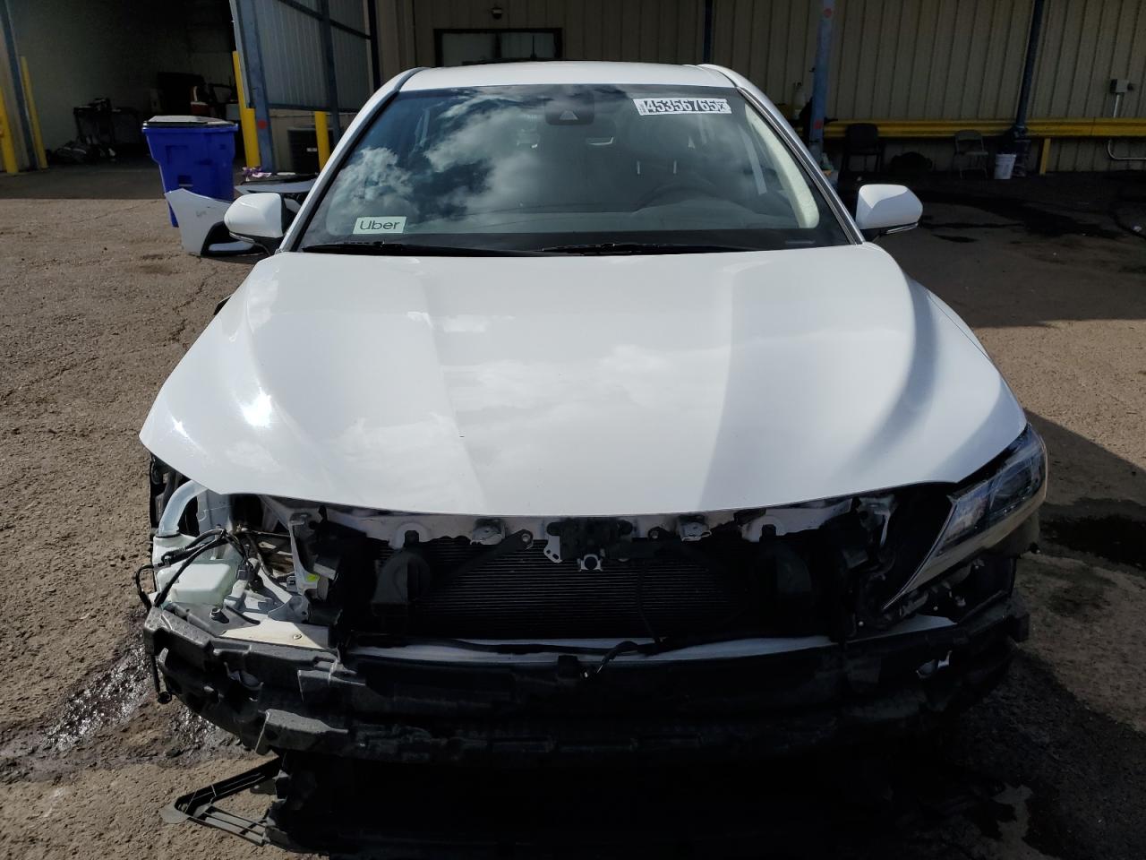2022 Toyota Camry VIN 4T1G11AK9NU667078 Copart auction photo, front end / side damage thumbnail 5