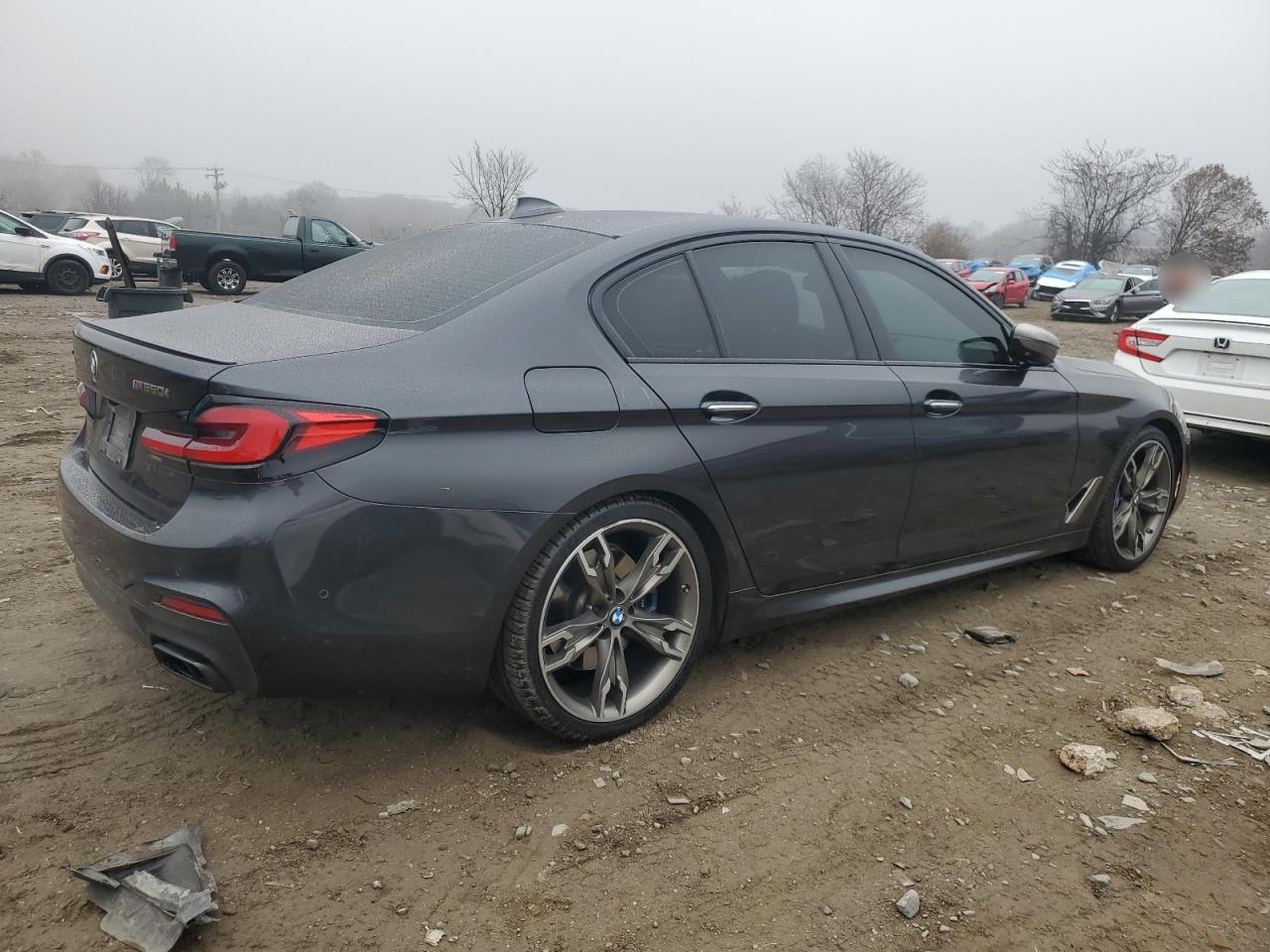 2018 BMW M5 VIN WBAJB9C52JB286351 Copart auction photo, water/flood / minor dent/scratches damage thumbnail 3