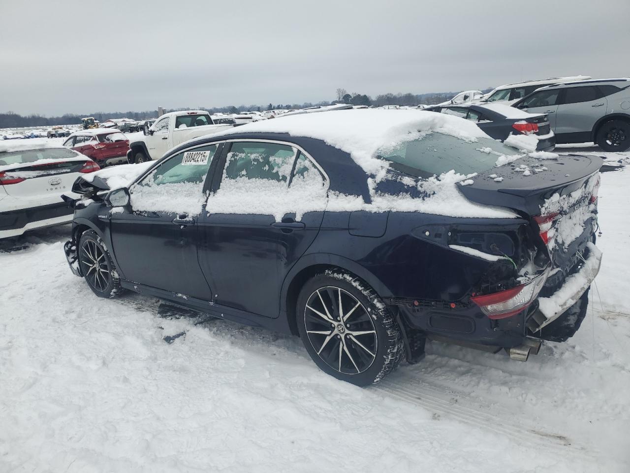 2021 Toyota Camry VIN 4T1G31AK4MU569617 Copart auction photo, rear end / front end damage thumbnail 2