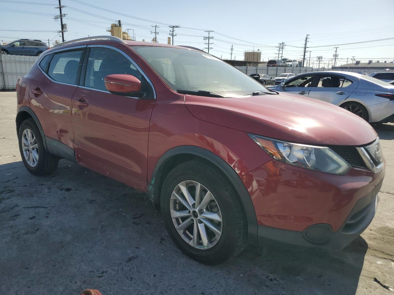 2018 Nissan Rogue VIN JN1BJ1CP4JW164583 Copart auction photo, undercarriage / side damage thumbnail 4