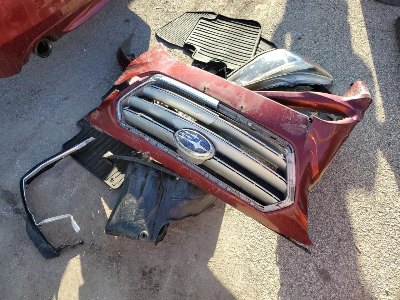 2015 Subaru Legacy VIN 4S3BNBN60F3046017 Copart auction photo, front end damage thumbnail 12