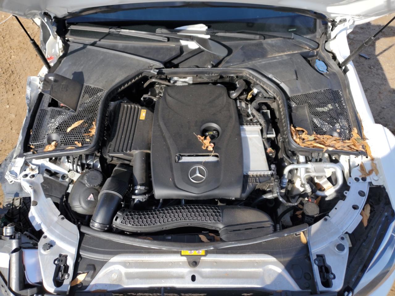 2017 Mercedes-Benz C-klasse VIN 55SWF4JB0HU228589 Copart auction photo, all over / side damage thumbnail 11