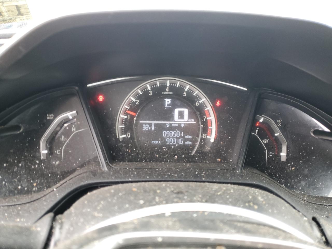 2018 Honda Civic VIN SHHFK7H43JU408451 Copart auction photo, rear end / all over damage thumbnail 9