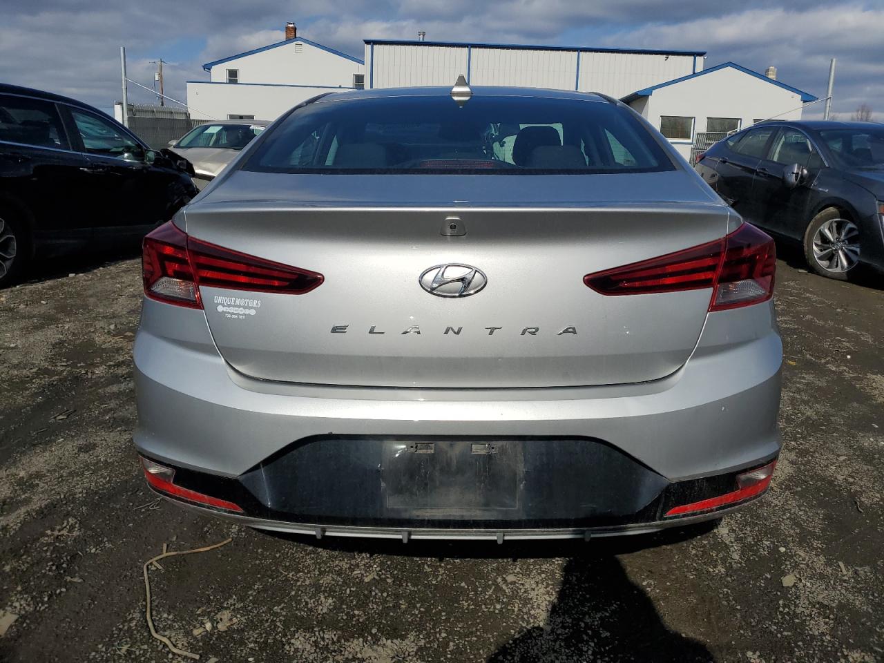 2020 Hyundai Elantra VIN 5NPD84LF8LH620667 Copart auction photo, front end / side damage thumbnail 6