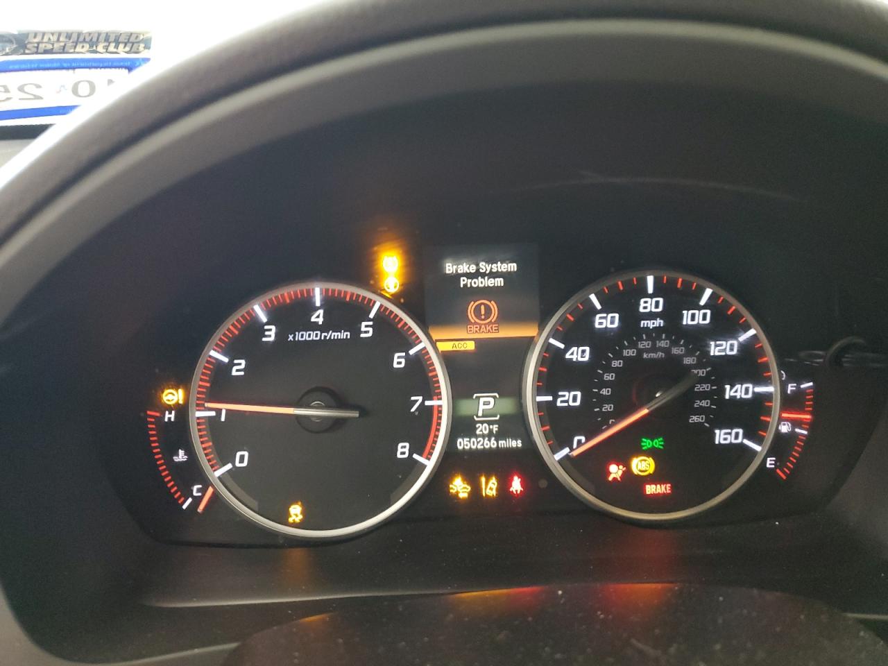 2020 Acura ILX VIN 19UDE2F81LA009110 Copart auction photo, side damage thumbnail 9