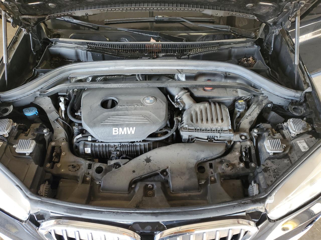 2017 BMW X1 VIN WBXHT3Z3XH4A52111 Copart auction photo, rear end / side damage thumbnail 12