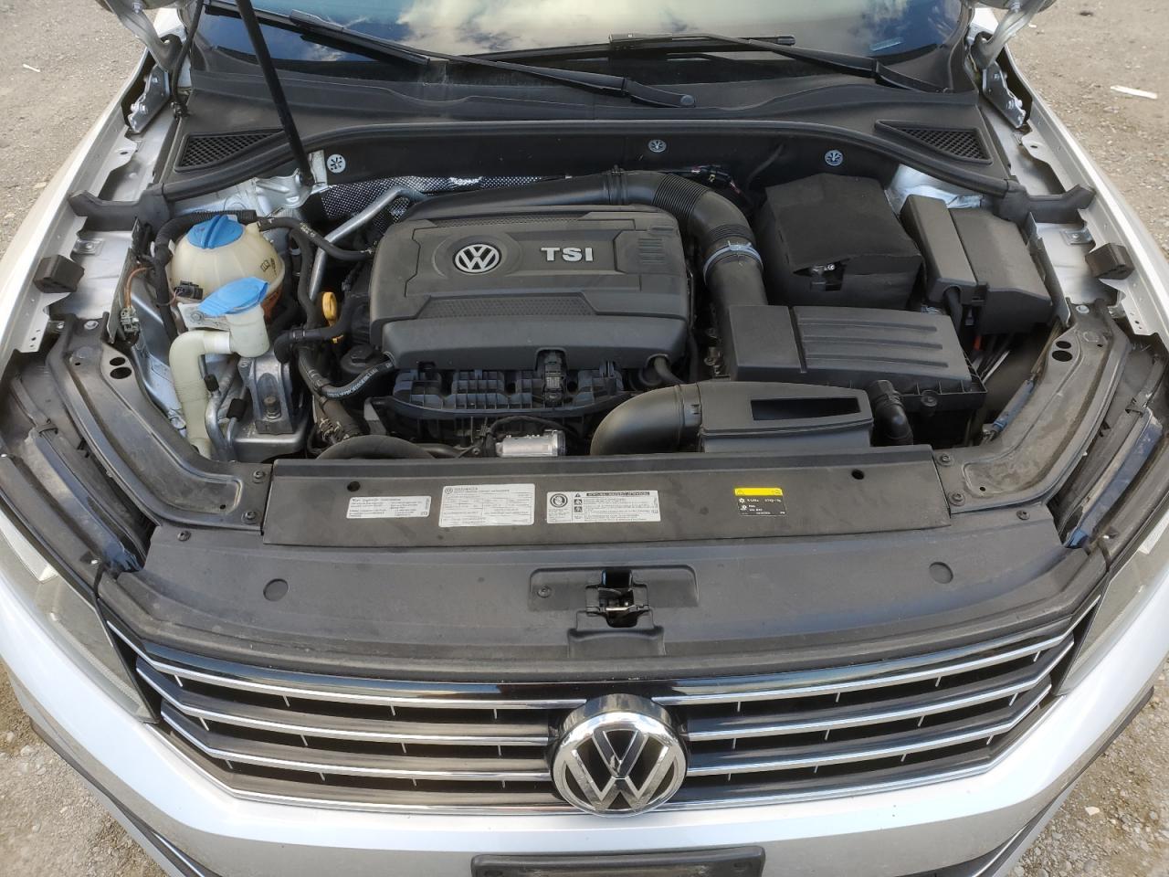 2016 Volkswagen Passat VIN 1VWAT7A3XGC016631 Copart auction photo, rear end damage thumbnail 11