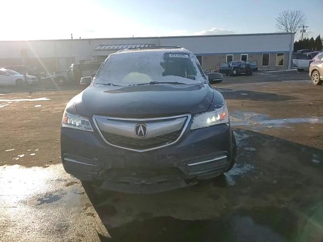 2014 Acura MDX VIN 5FRYD4H49EB047850 Copart auction photo, front end / rear end damage thumbnail 11