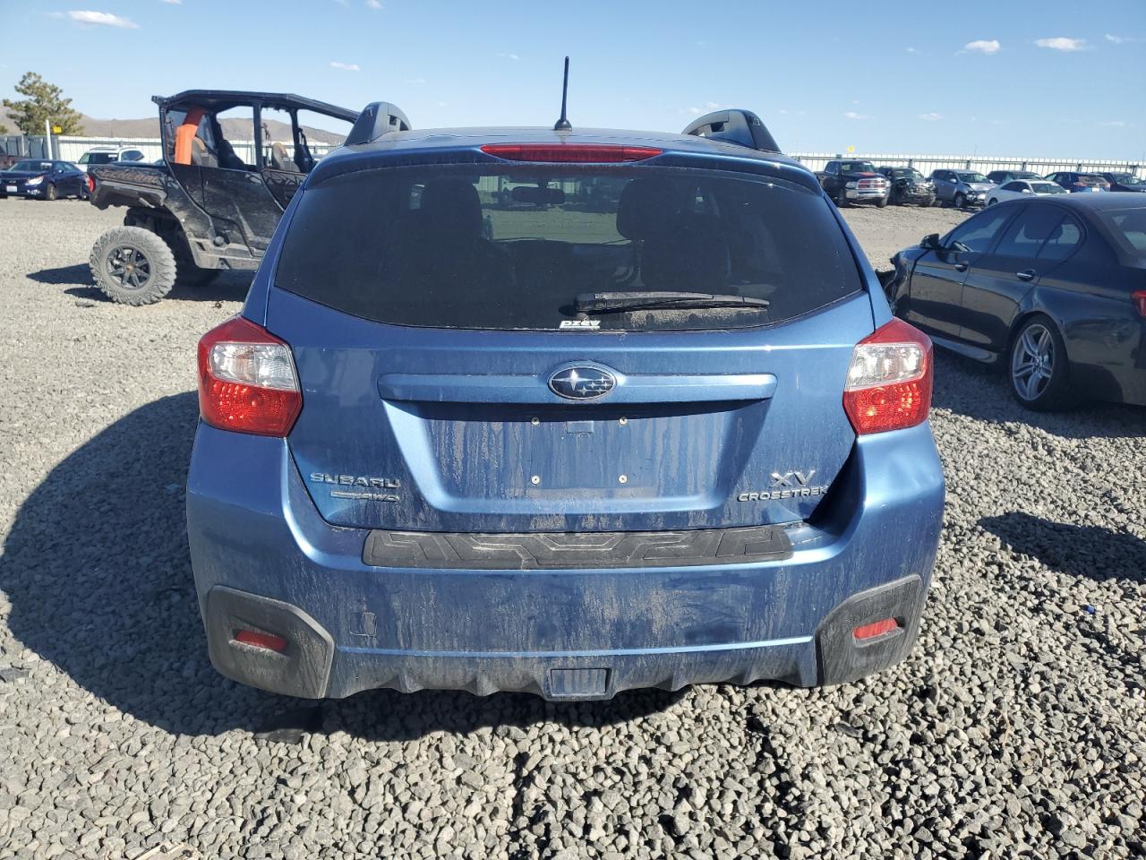 2014 Subaru XV VIN JF2GPAVC8E8333995 Copart auction photo, front end / minor dent/scratches damage thumbnail 6