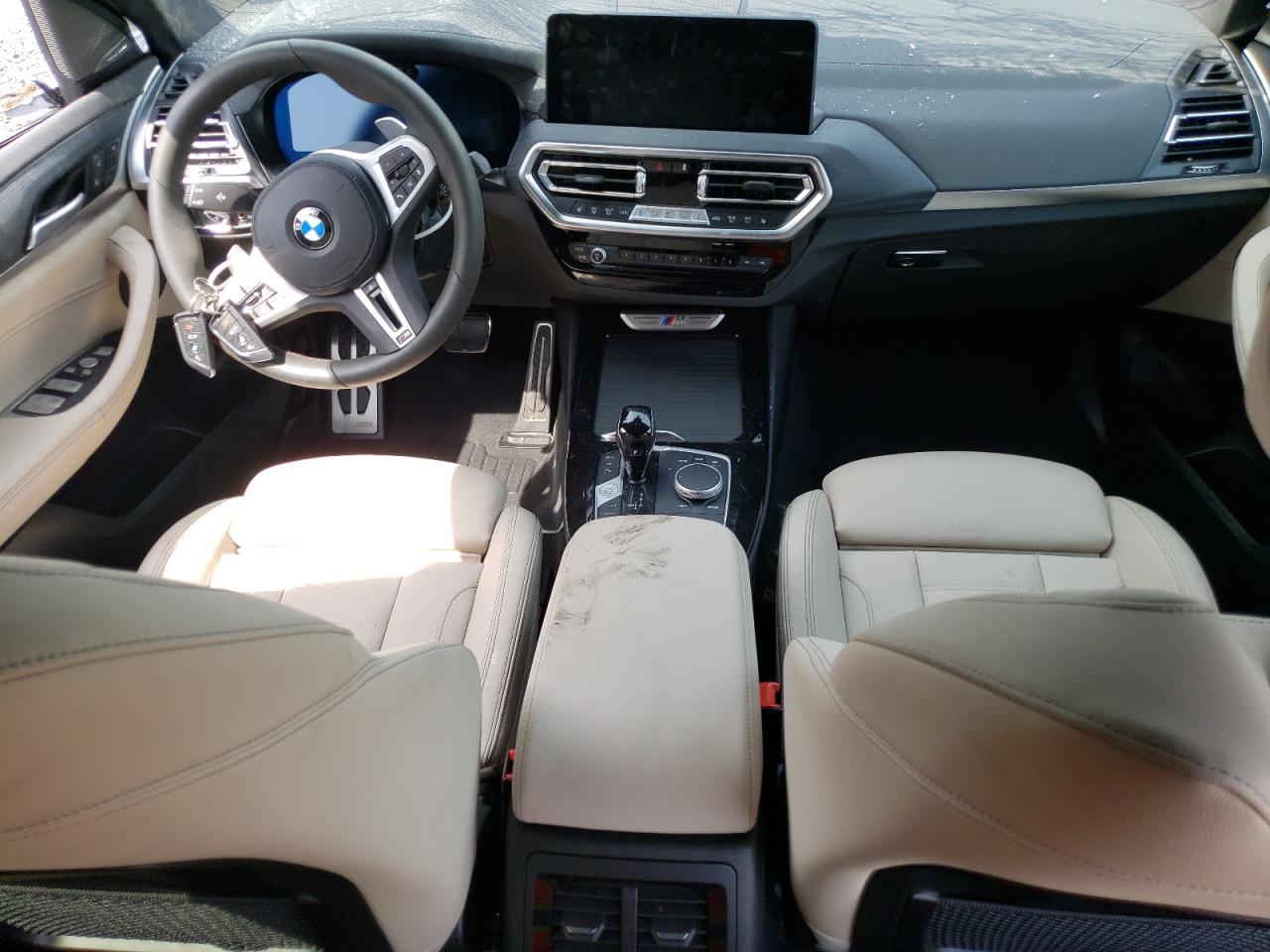 2024 BMW X3 M VIN 5UX83DP03R9V73988 Copart auction photo, rollover damage thumbnail 8