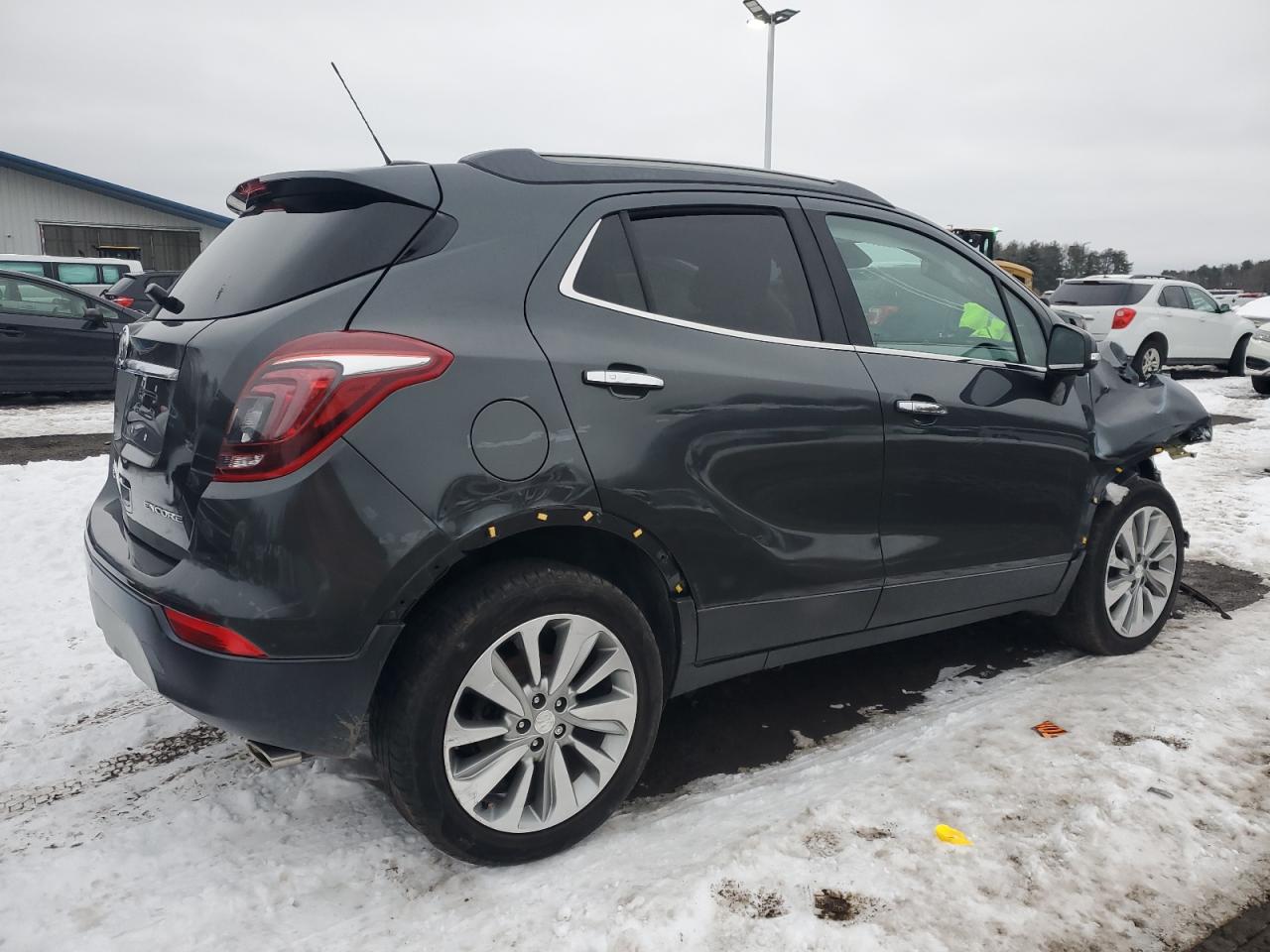 2017 Buick Encore VIN KL4CJASB2HB091667 Copart auction photo, front end / rear end damage thumbnail 3