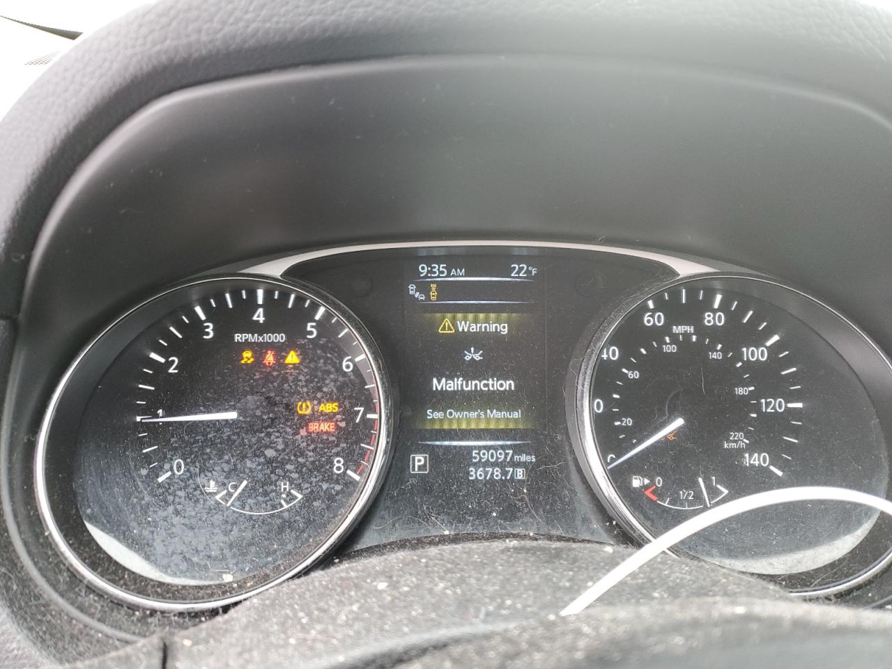 2016 Nissan Rogue VIN 5N1AT2MV4GC786077 Copart auction photo, front end damage thumbnail 9