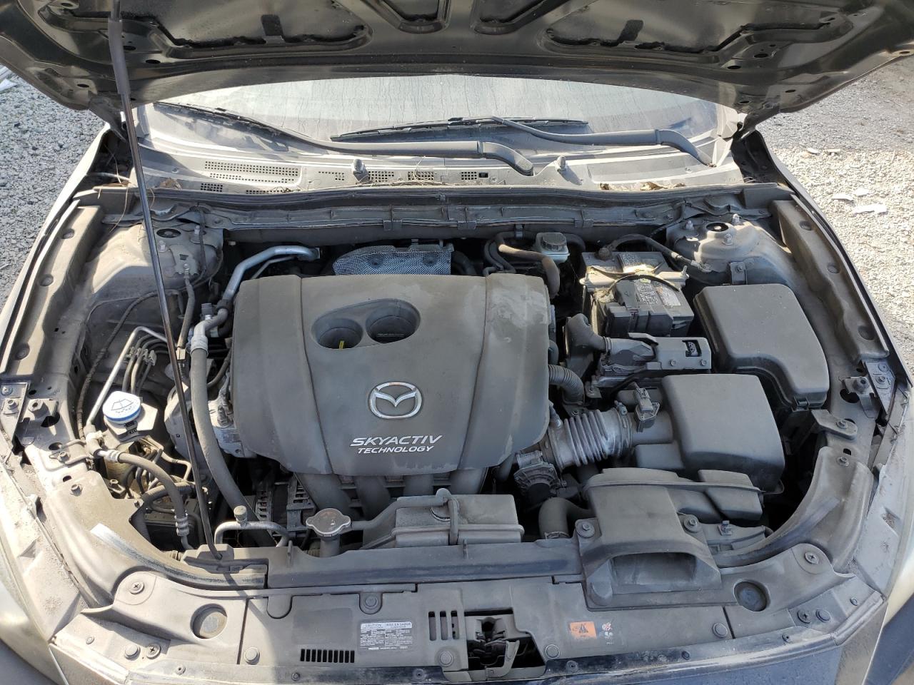 2016 Mazda 3 VIN JM1BM1U73G1283041 Copart auction photo, rear end damage thumbnail 11