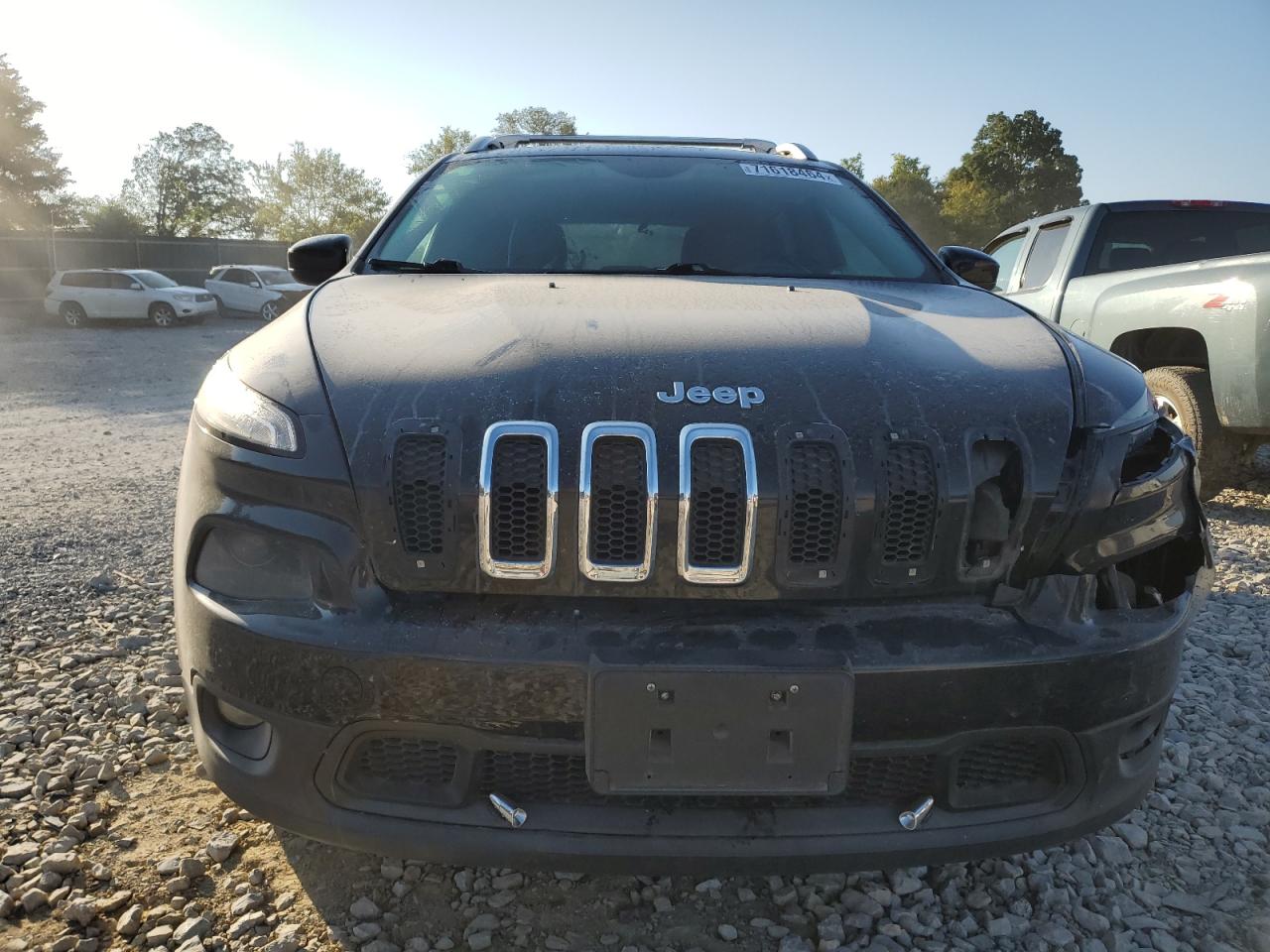 2014 Jeep Grand Cherokee VIN 1C4PJMCBXEW273323 Copart auction photo, front end damage thumbnail 5