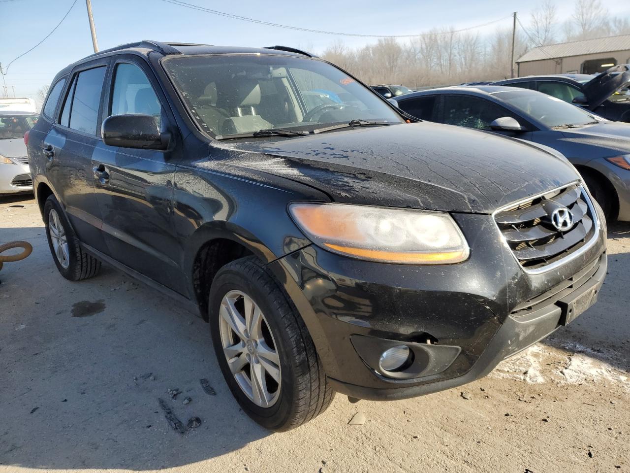 2010 Hyundai Santa Fe VIN 5NMSHDAG3AH351412 Copart auction photo, front end / minor dent/scratches damage thumbnail 4