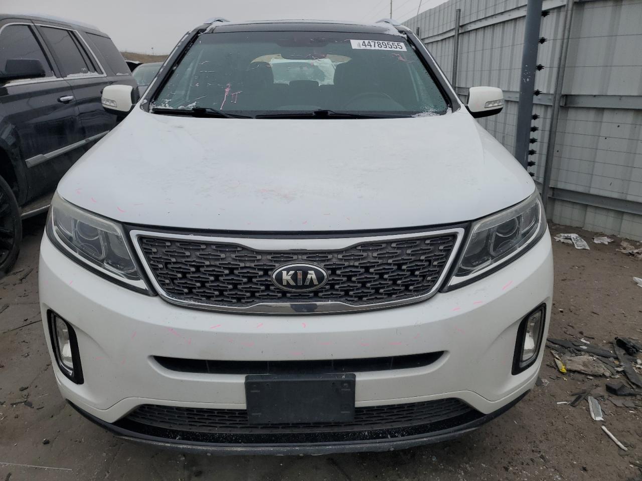2014 KIA Sorento VIN 5XYKW4A71EG523510 Copart auction photo, rear end damage thumbnail 5
