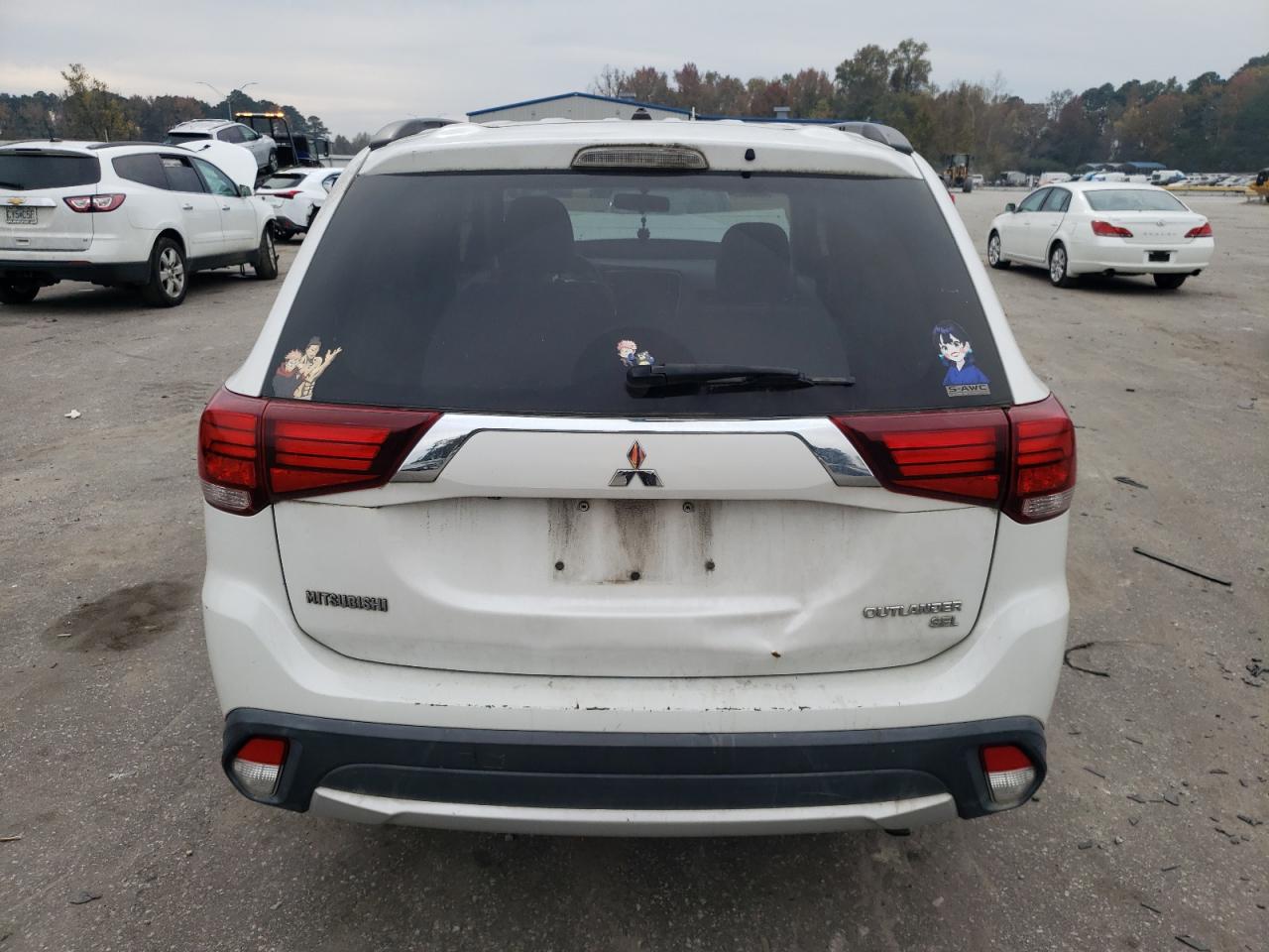 2016 Mitsubishi Outlander VIN JA4AZ3A37GZ003269 Copart auction photo, front end / rear end damage thumbnail 6