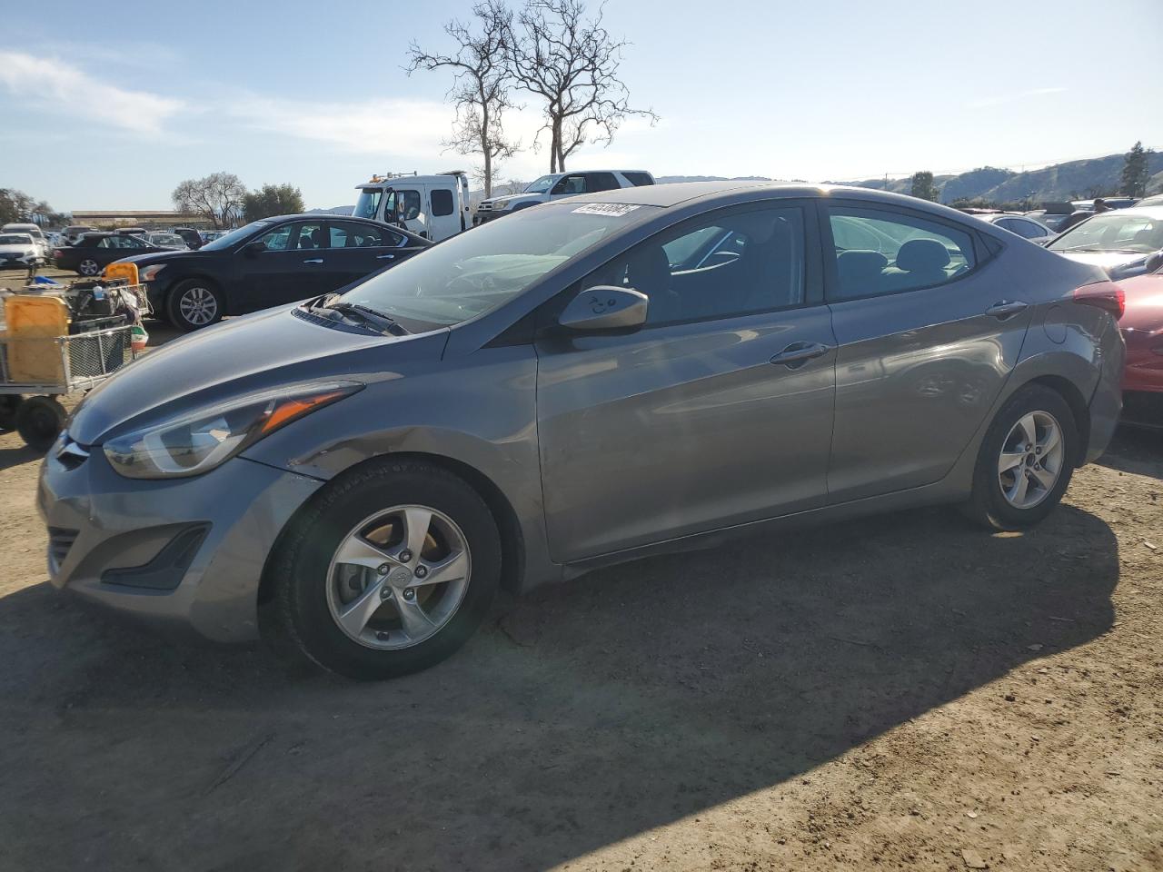 2014 Hyundai Elantra VIN 5NPDH4AE5EH514500