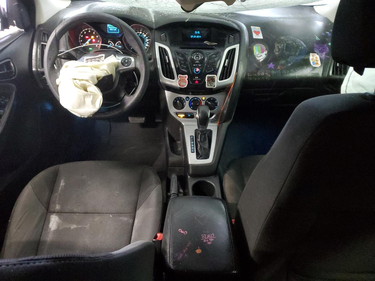 2012 Ford Focus VIN 1FAHP3F27CL462248 Copart auction photo, rollover / mechanical damage thumbnail 8