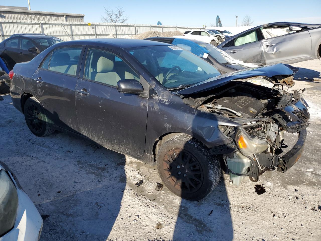 2012 Toyota Corolla VIN 2T1BU4EEXCC755269 Copart auction photo, front end damage thumbnail 4