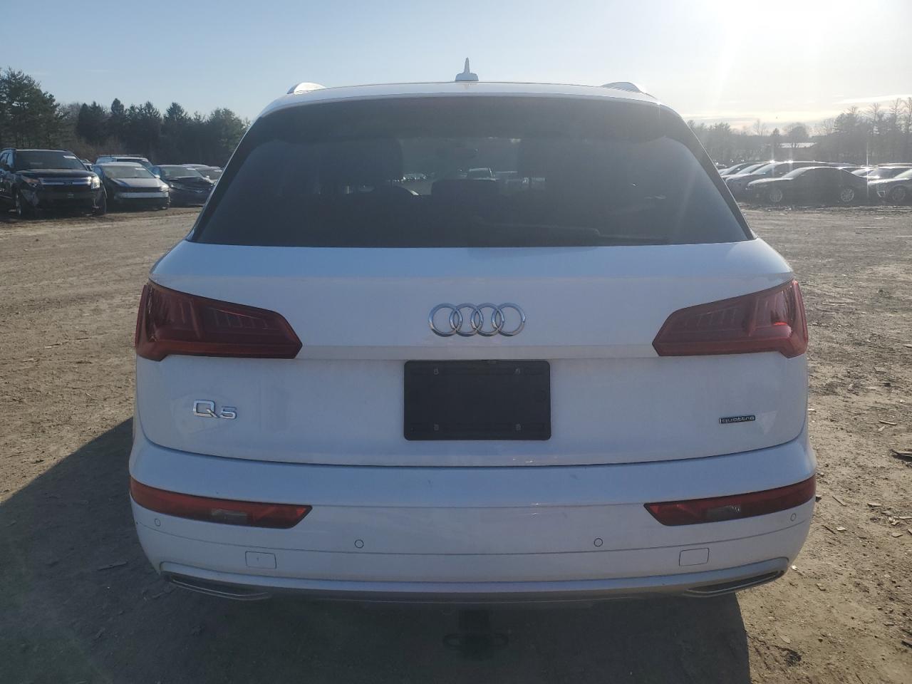 2020 Audi Q5 VIN WA1BNAFY7L2063645 Copart auction photo, front end damage thumbnail 6