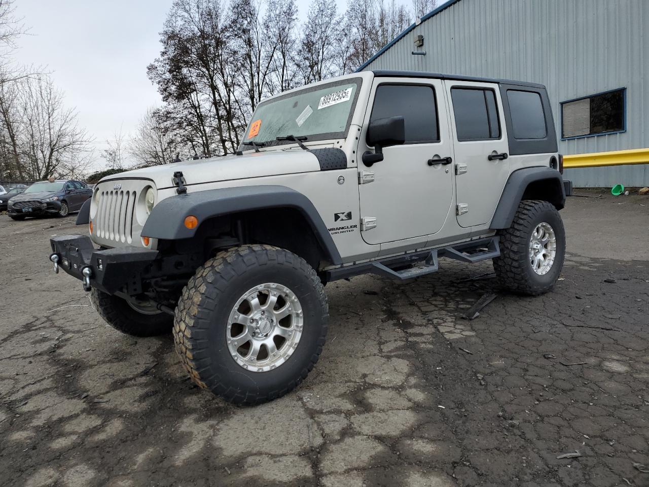 2007 Jeep Wrangler VIN 1J4GA39177L105582