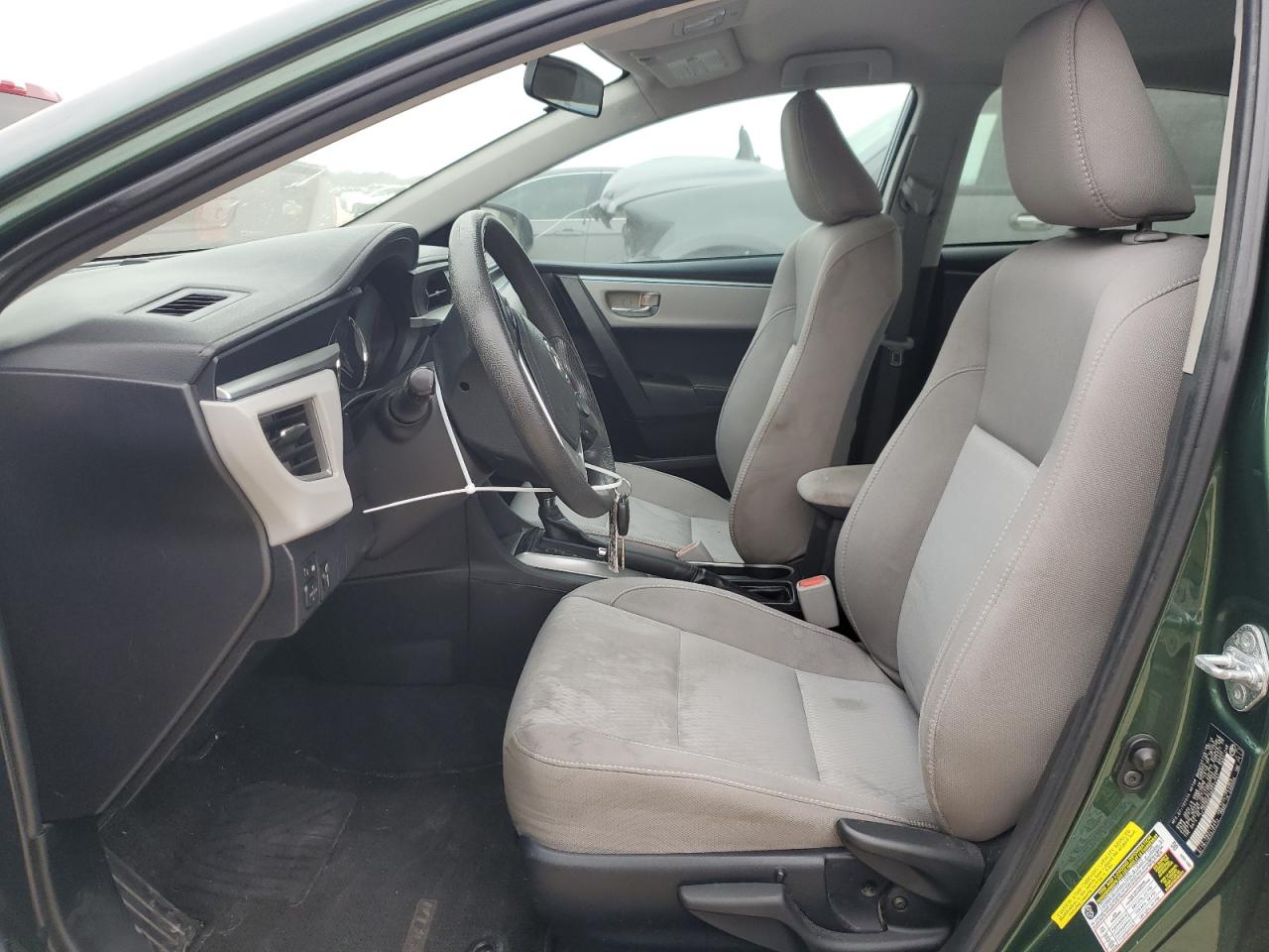 2016 Toyota Corolla VIN 2T1BURHE0GC525741 Copart auction photo, rear end / front end damage thumbnail 7