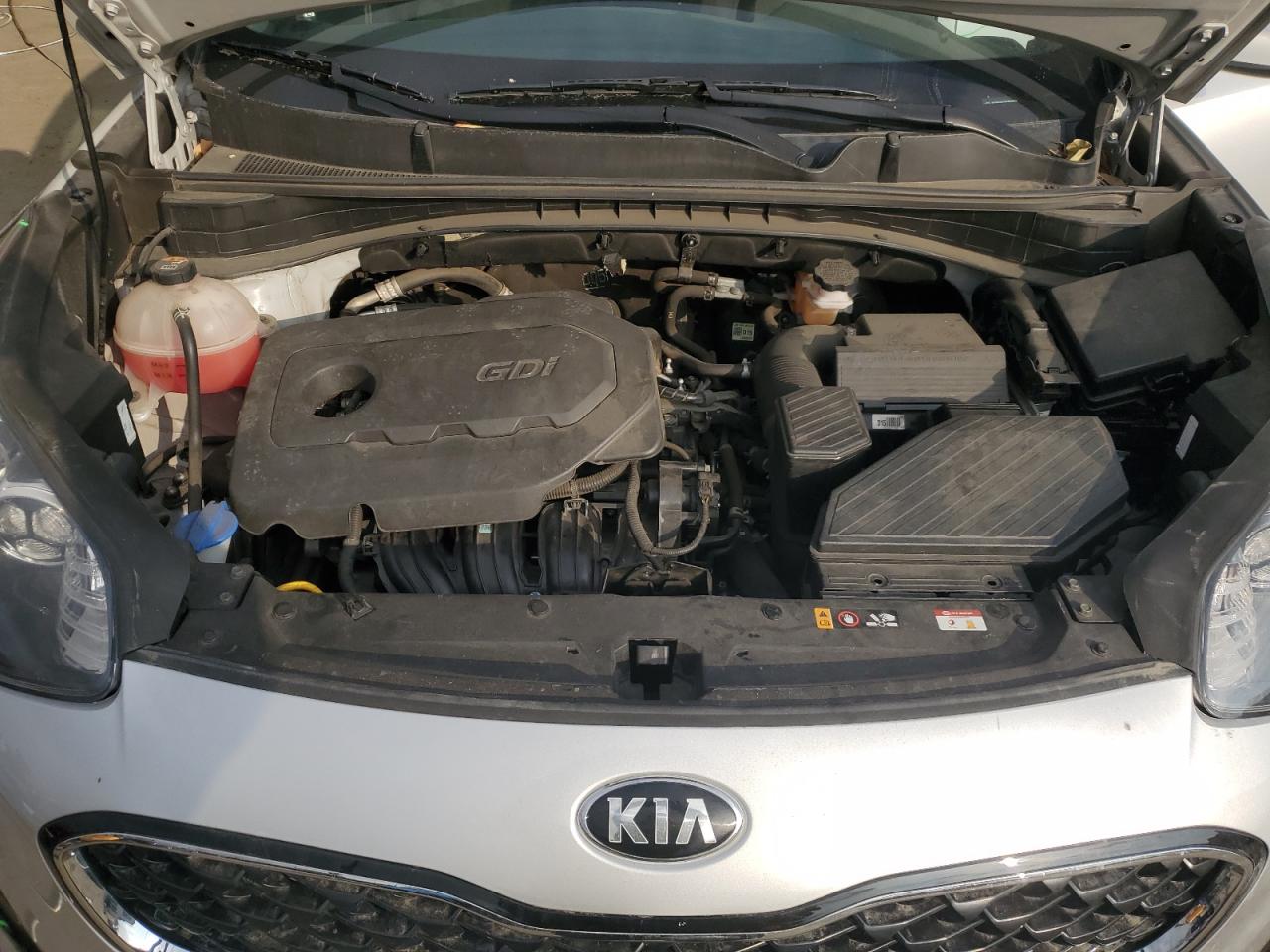 2021 KIA Sportage VIN KNDPM3AC9M7930019 Copart auction photo, stripped damage thumbnail 13