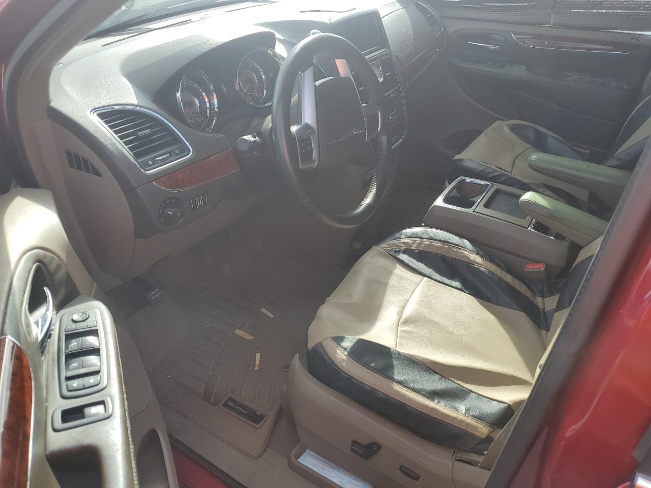 2012 Chrysler Town & Country VIN 2C4RC1BG7CR350721 Copart auction photo, water/flood damage thumbnail 8