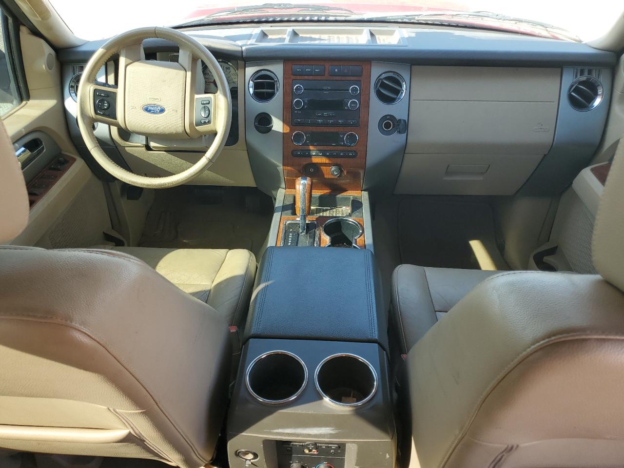 2008 Ford Expedition VIN 1FMFK175X8LA49840 Copart auction photo, front end / rear end damage thumbnail 8