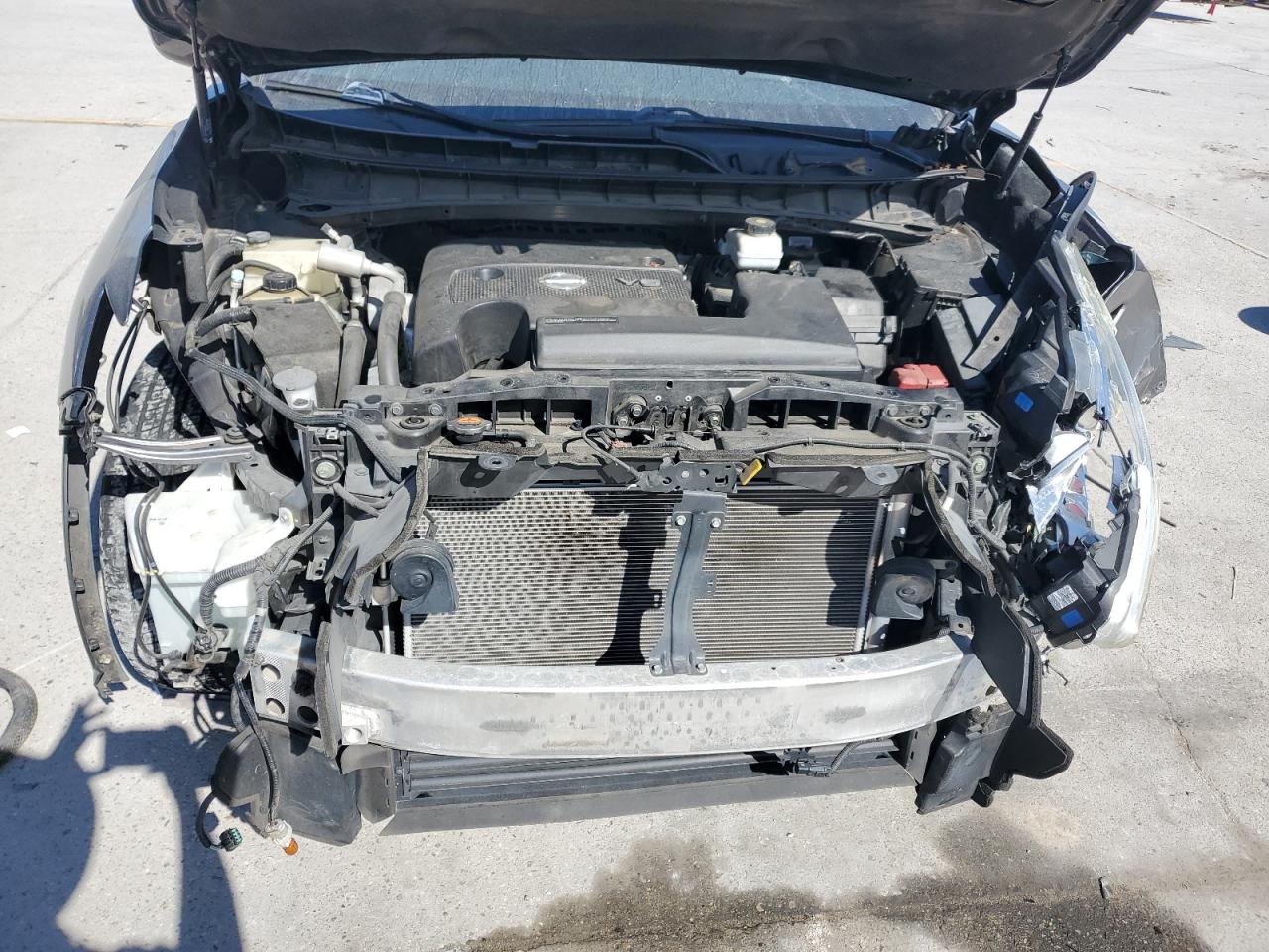 2016 Nissan Murano VIN 5N1AZ2MGXGN169156 Copart auction photo, front end damage thumbnail 12