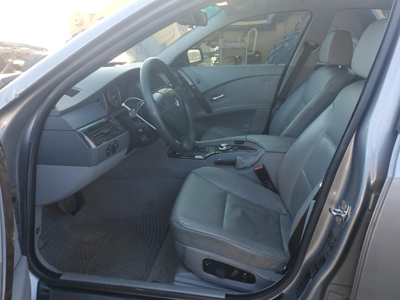2004 BMW 5er VIN WBANA53594B854354 Copart auction photo, side damage thumbnail 7