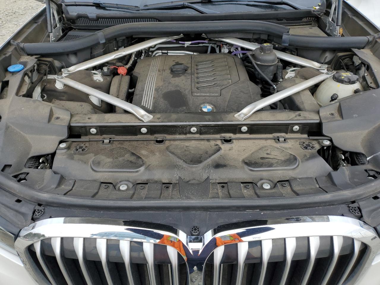2021 BMW X7 VIN 5UXCW2C02M9F75920 Copart auction photo, vandalism damage thumbnail 12