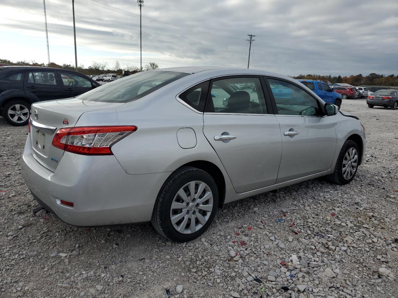 2014 Nissan Sentra VIN 3N1AB7AP1EY304909 Copart auction photo, front end damage thumbnail 3