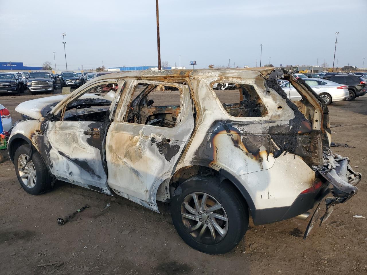 2019 Land Rover Discovery VIN SALCR2FX1KH808714 Copart auction photo, burn / missing/altered vin damage thumbnail 2