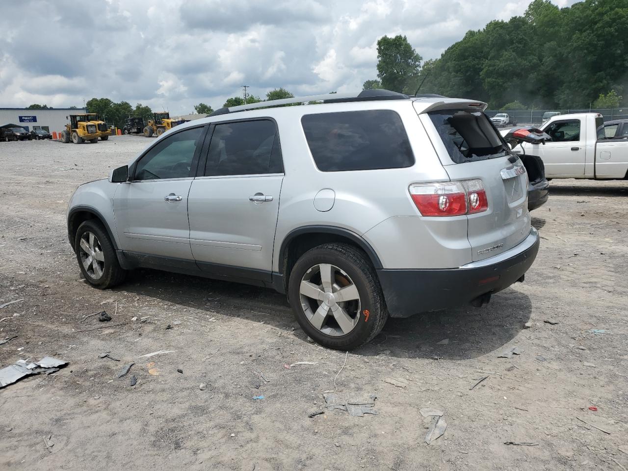 2012 GMC Acadia VIN 1GKKRSED6CJ296912 Copart auction photo, burn damage thumbnail 2
