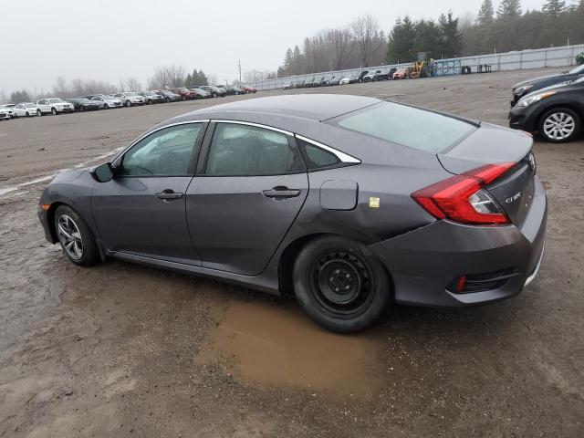 2019 Honda Civic VIN 2HGFC2F50KH025433 Copart auction photo, rear end / undercarriage damage thumbnail 2