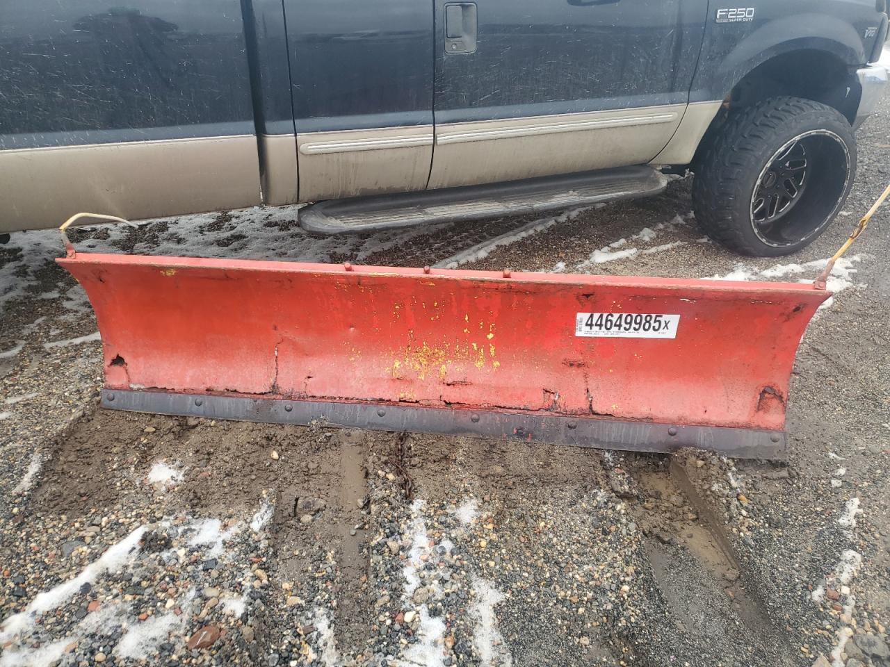2000 Ford F250 VIN 1FTNX21S0YED36078 Copart auction photo, side damage thumbnail 13