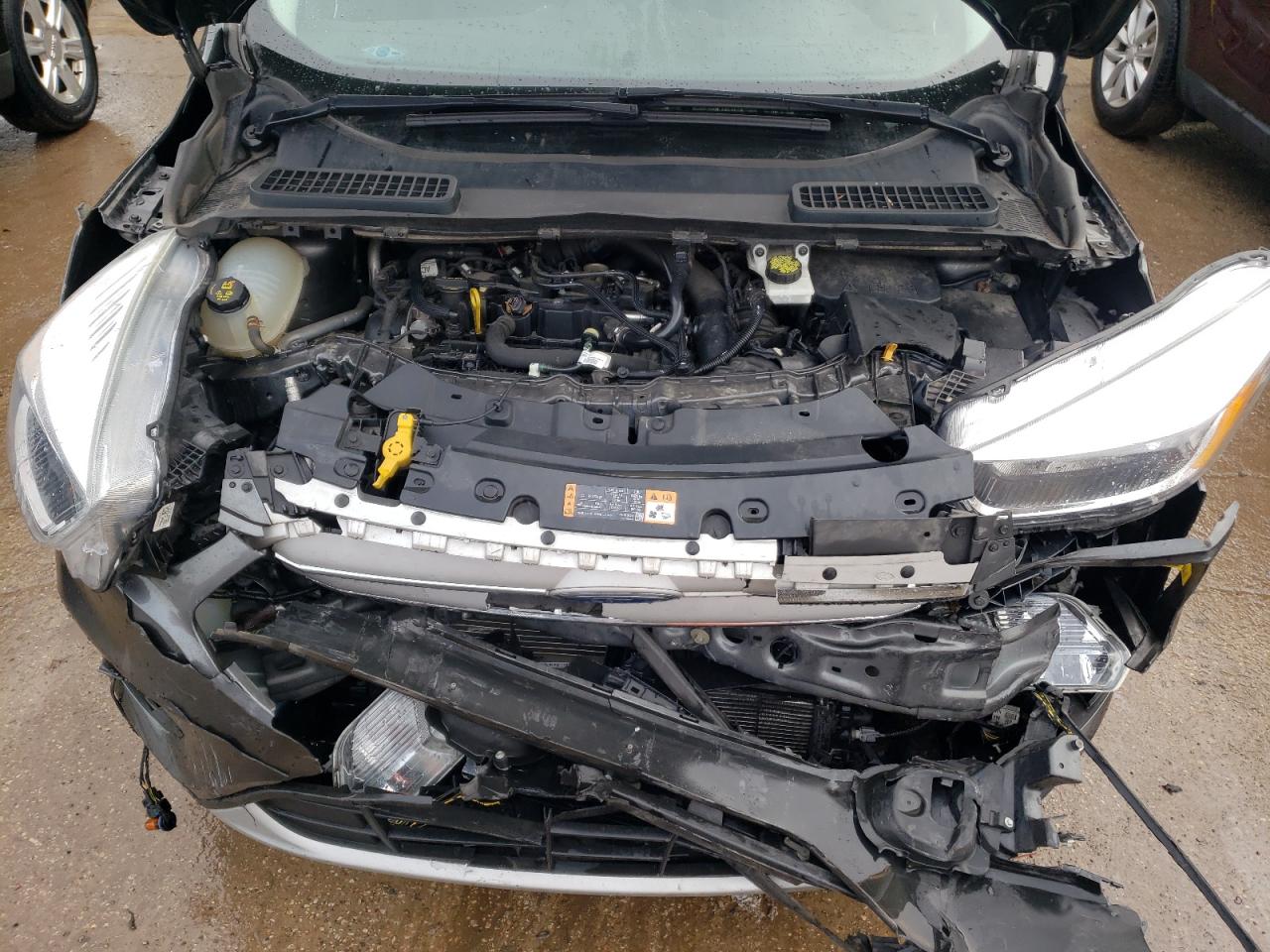 2018 Ford Escape VIN 1FMCU0GD2JUC12284 Copart auction photo, front end damage thumbnail 11