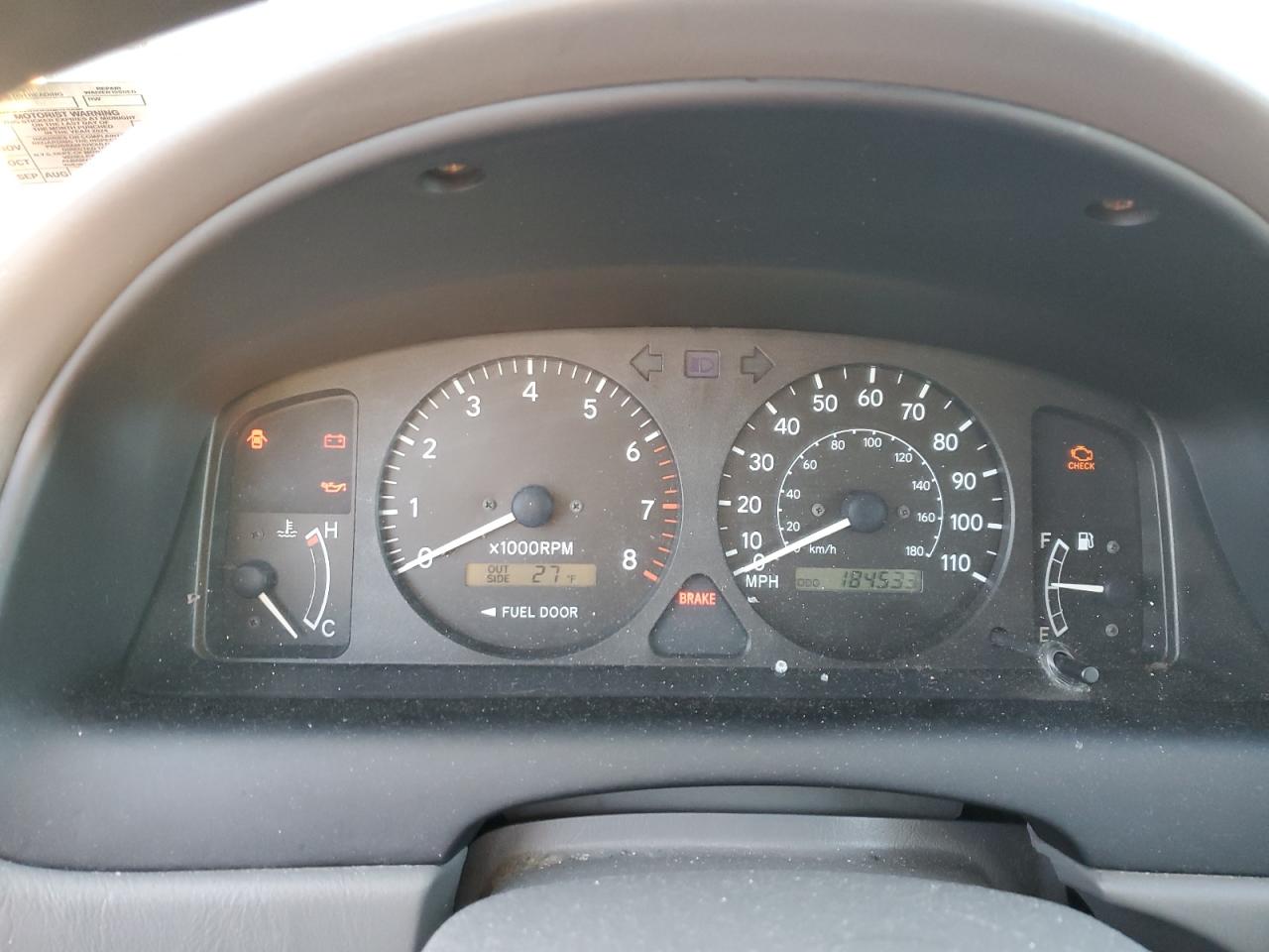 2002 Toyota Corolla VIN 2T1BR18EX2C547791 Copart auction photo, rear end / front end damage thumbnail 9