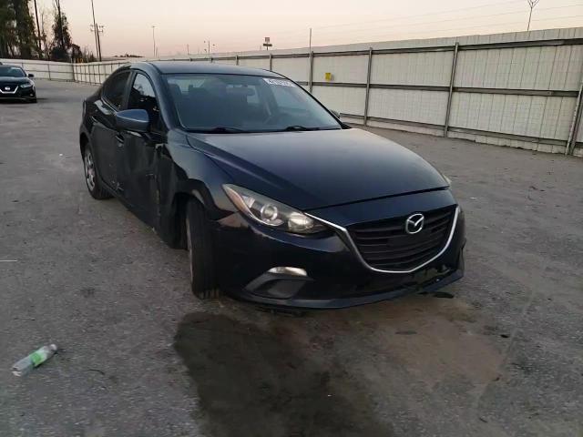 2016 Mazda 3 VIN JM1BM1T78G1354591 Copart auction photo, side / front end damage thumbnail 10