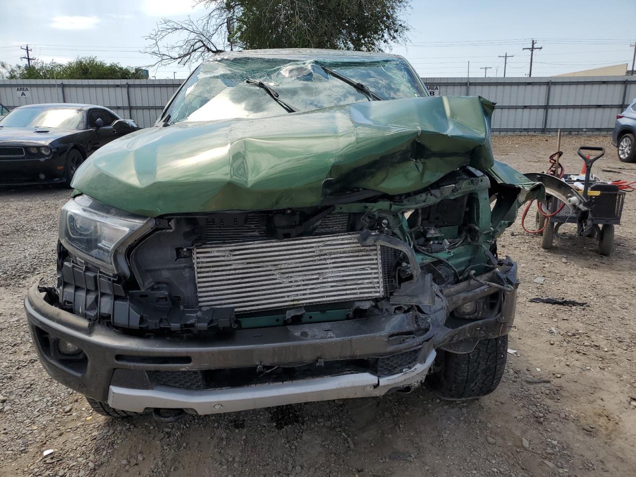 2023 Ford Ranger VIN 1FTER4FH0PLE09320 Copart auction photo, all over / rollover damage thumbnail 5