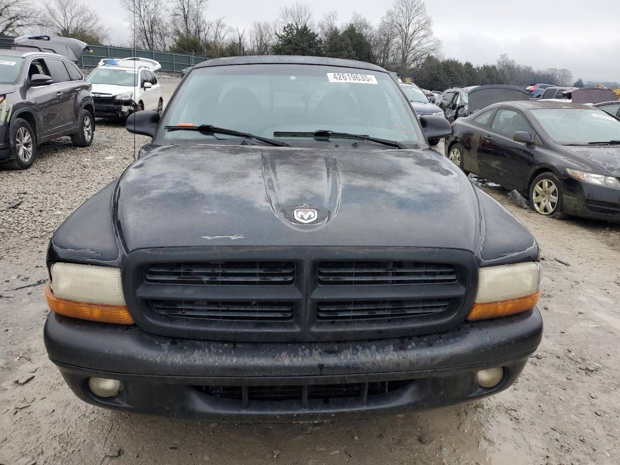 1999 Dodge Dakota VIN 1B7GL22X0XS275846 Copart auction photo, side / front end damage thumbnail 5
